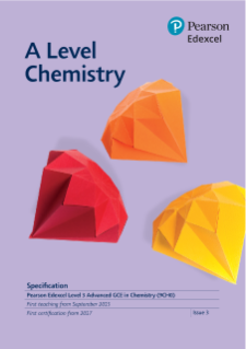 A level Chemistry 2015 specification